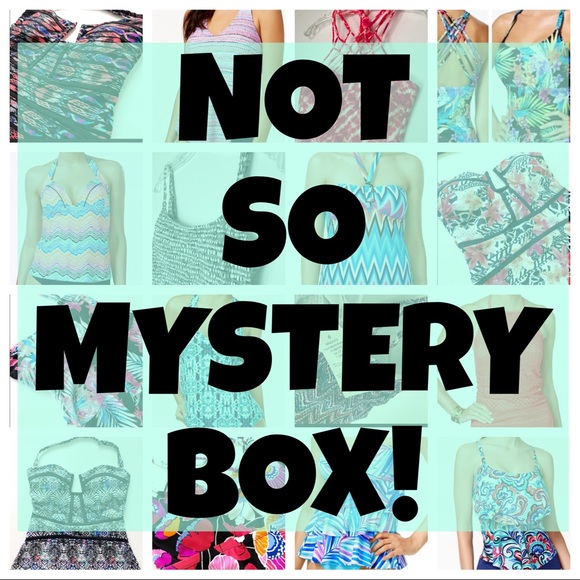 Other - NOT SO MYSTERY SWIMWEAR TOPS BOX! (SIZE 6) 5 for $30